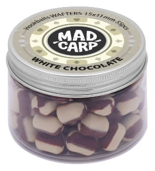 Вафтерсы Mad Carp Baits WHITE CHOCOLATE (Белый Шоколад) Wafters 